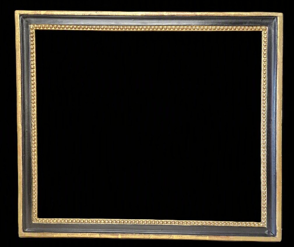 18th-century Black And Gold Frame