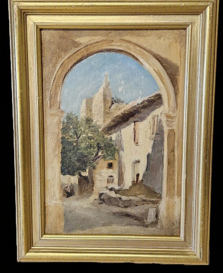 HIPPOLYTE LETY VIENNE 1878 1959 VUE DU VIEUX VIENNE