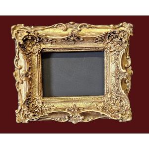 Golden Frame From The 19th Century