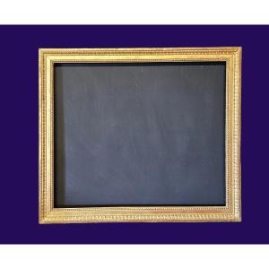 Golden And Carved Frame From The 18th Century Louis XVI Period