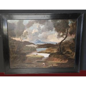 Paysage Italien Attribué A Gaspard Dughet
