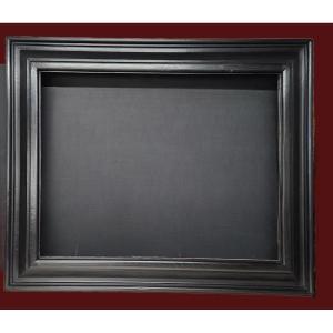 19th Century Blackened Wooden Frame