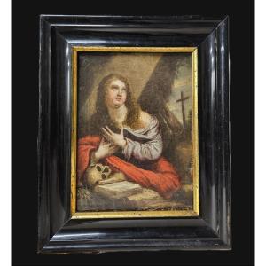 Vanité Du XVIIème Siècle Ecole Italienne