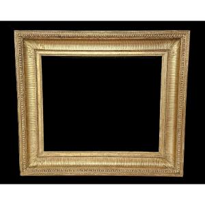 GRAND CADRE A CANAUX DU XIXème SIECLE