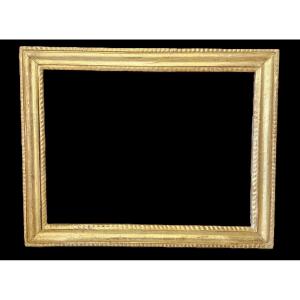 Gilded And Sculpted 18th Century Frame