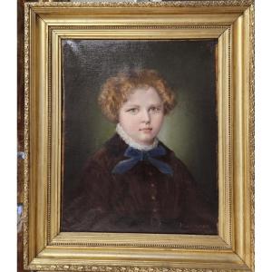 PORTRAIT DE JEUNE GARCON SIGNE HORACIO DE MANARA