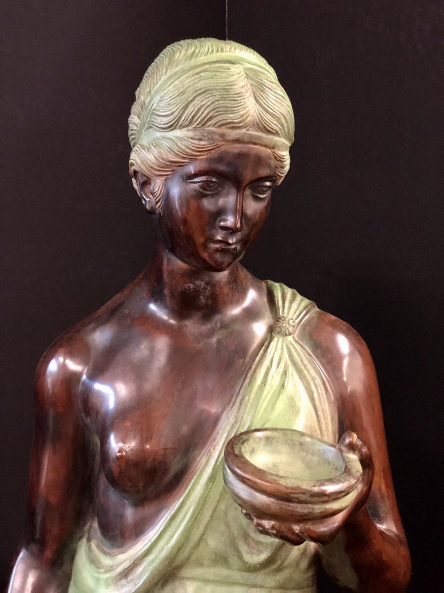 Statue En Bronze Anne 60-photo-2