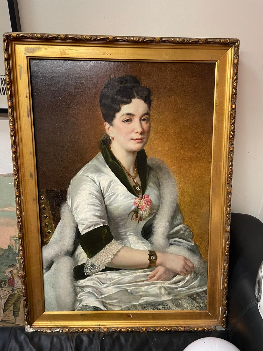 penture de dame elegante-photo-2