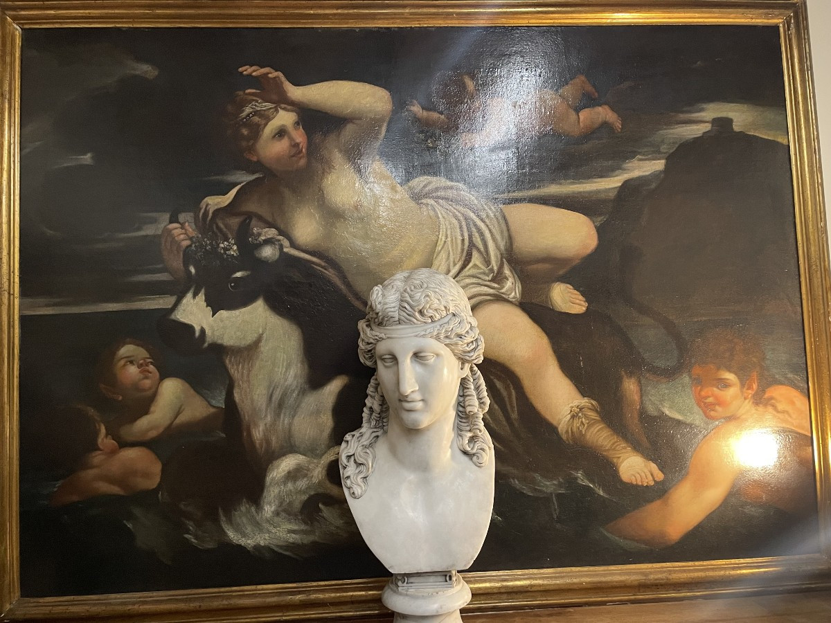 Paintig Of The Rape Of Europe