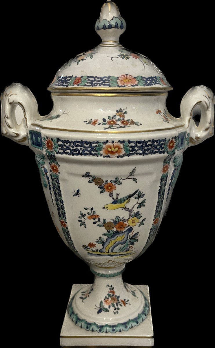 Pair Of Porcelaine Vases Samson-photo-1