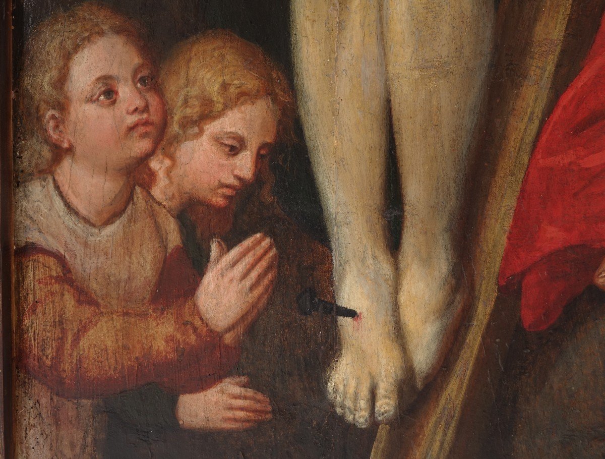 Jesus On The Cross With God The Father-photo-4