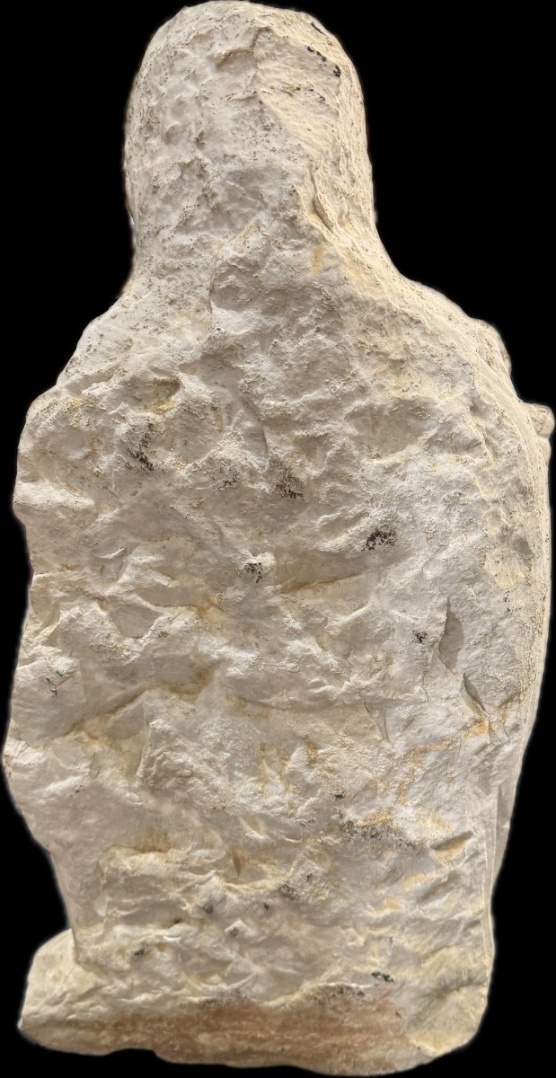 figure de sainte en marbre-photo-4