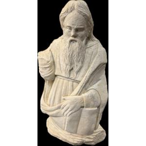 Marble Statue Of A Saint