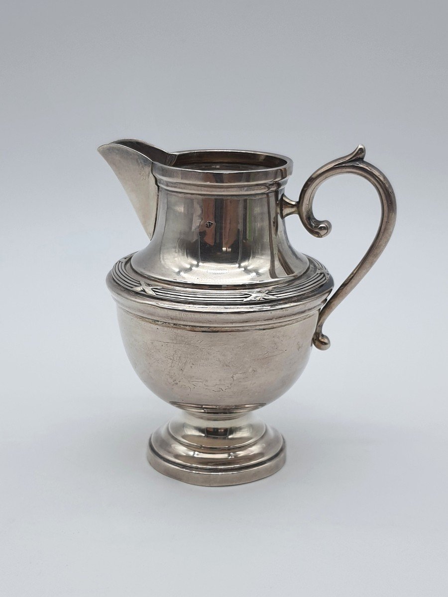 Pot à Lait Argent Massif Orfèvre Barnier Charles
