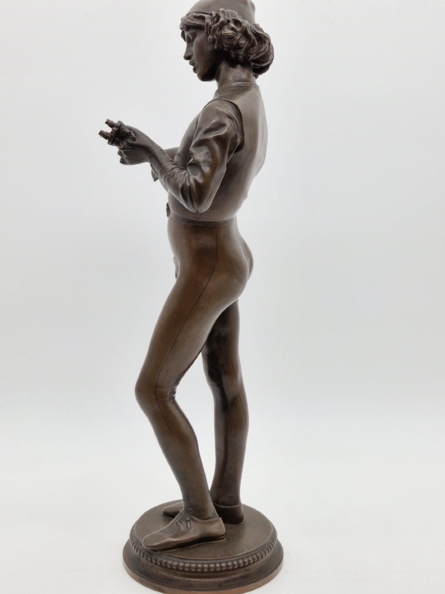 Le chanteur florentin Paul Dubois (1827-1905)-photo-2