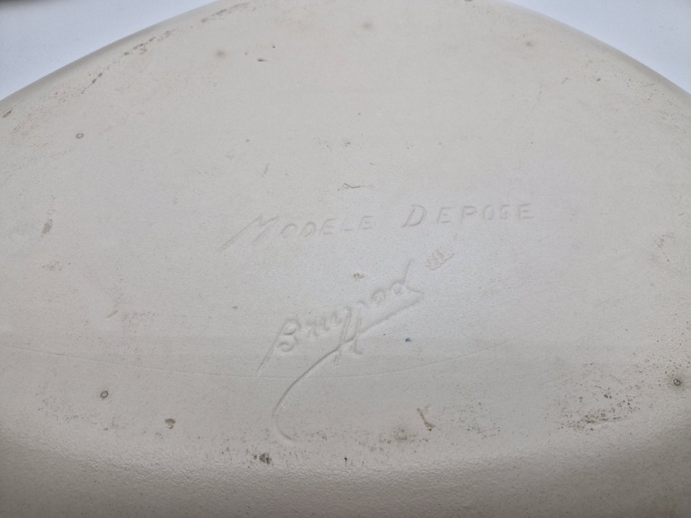 service à café poterie du Breuil céramique émaillée vers 1950-photo-5