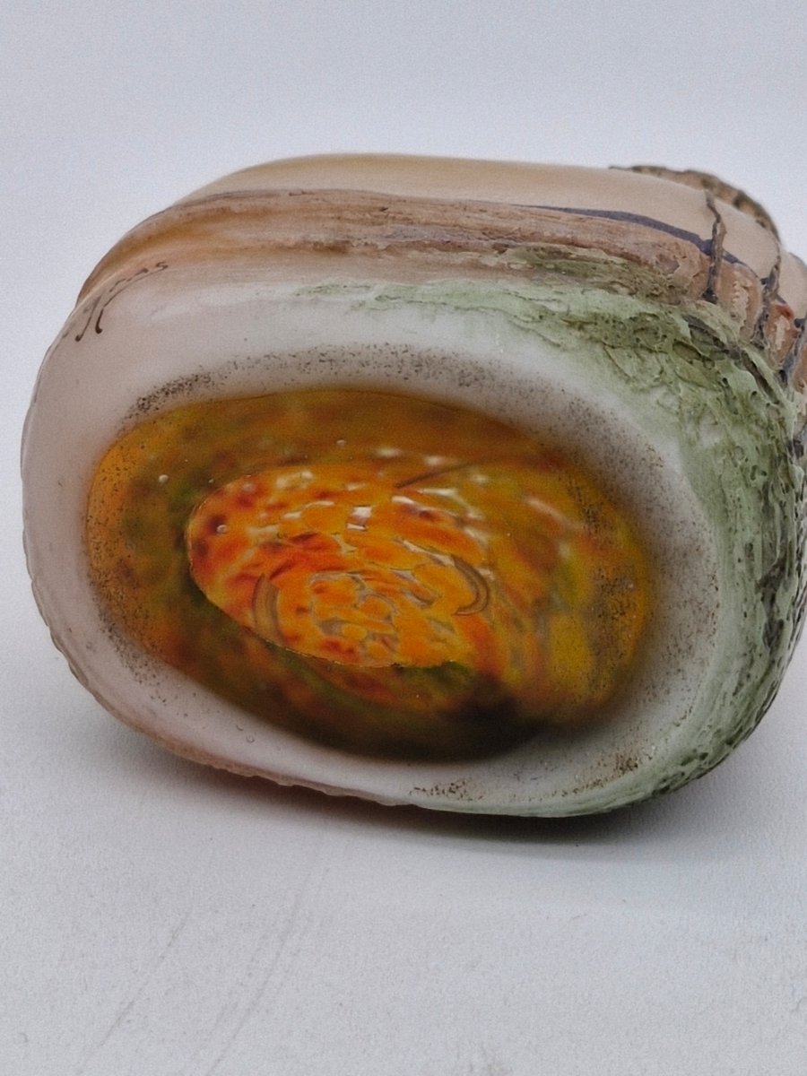 vase rectangulaire miniature Legras -photo-4