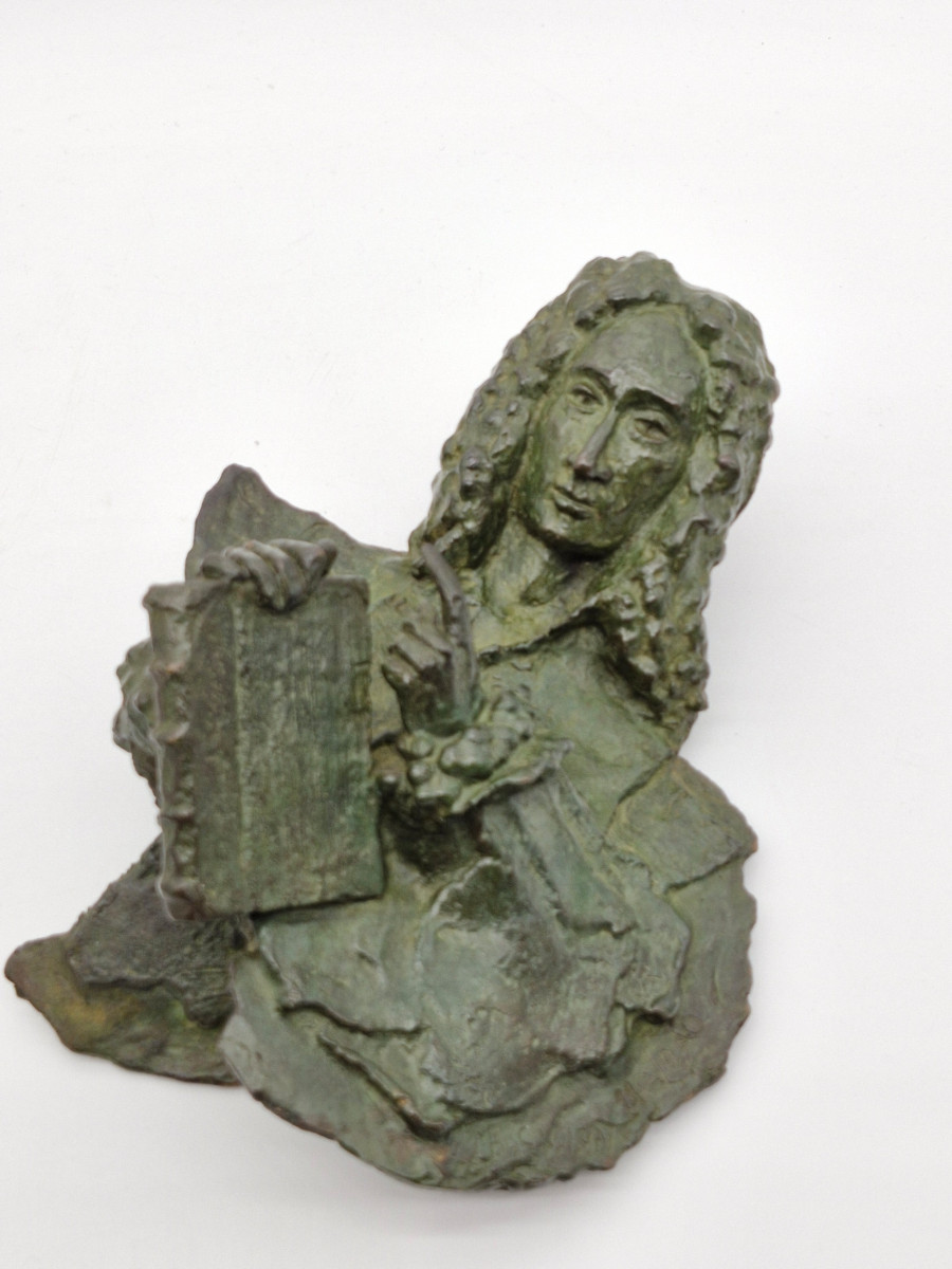 bronze buste de Pierre Fauchard N°112/240