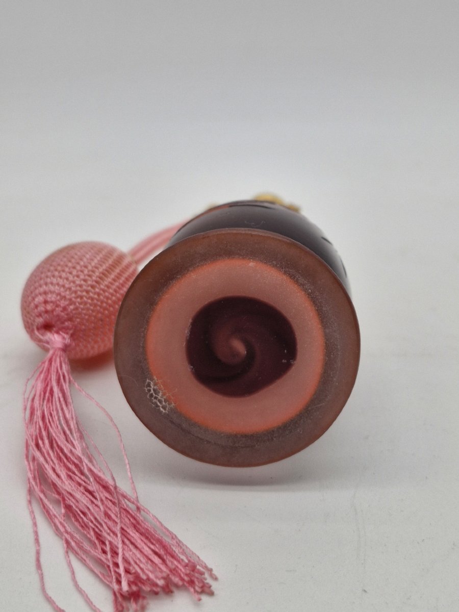 Vaporisateur à parfum  Gallé parfait état complet tube plongeur en verre d'origine-photo-1