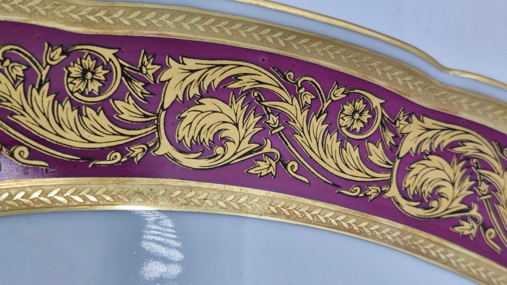 Limoges Bernardaud modèle  Vendôme plat de service oblong-photo-4