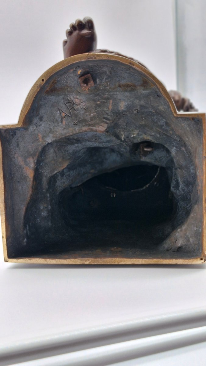 Aizelin Eugène (1821–1902) Bronze  -photo-8