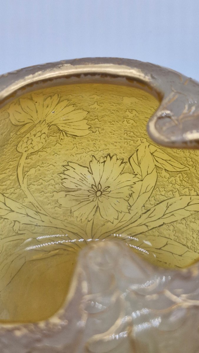 Daum Vase With -photo-2