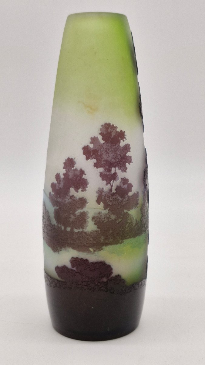 Gallé Vase With Vosges Motif -photo-4