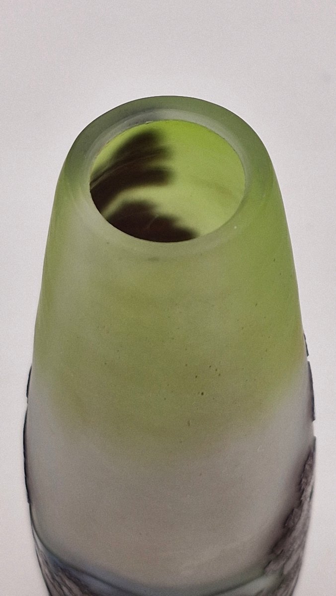 Gallé Vase With Vosges Motif -photo-2