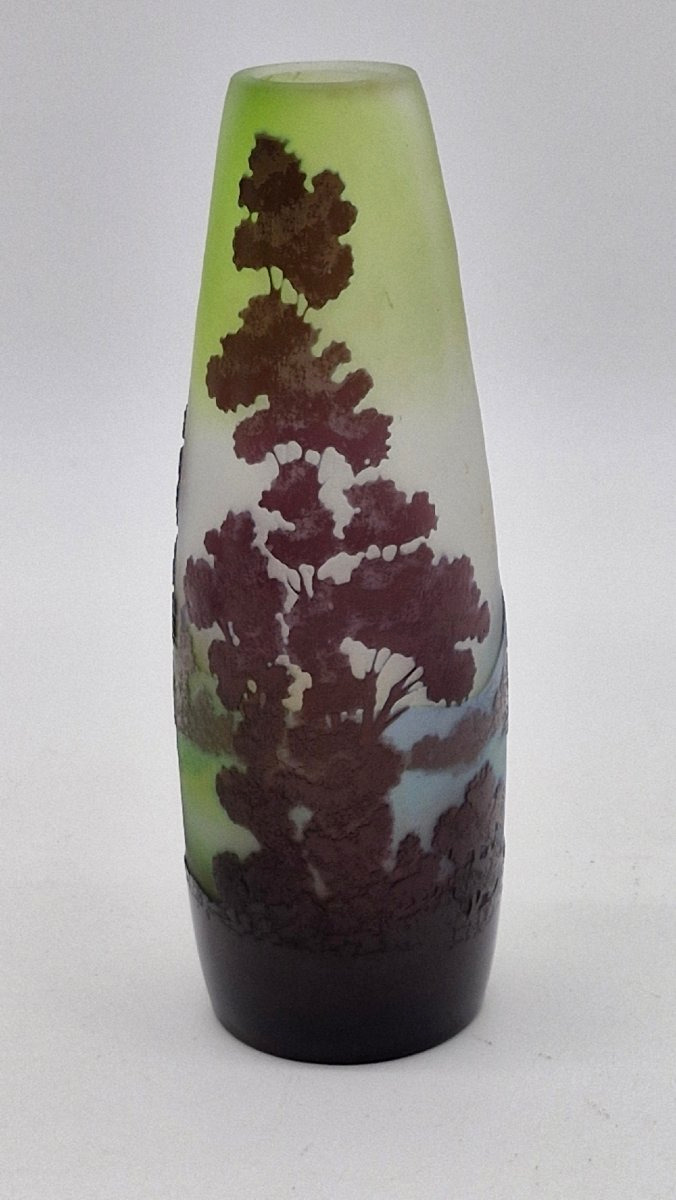 Gallé Vase With Vosges Motif 