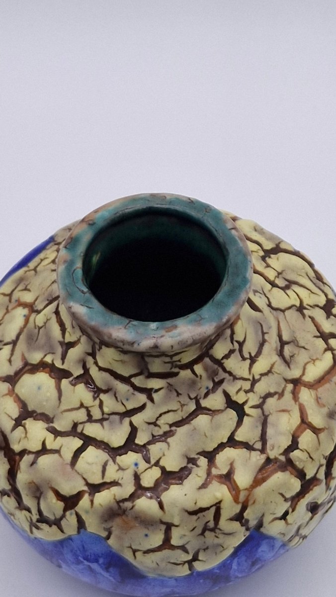vase boule céramique Louis Dage-photo-2