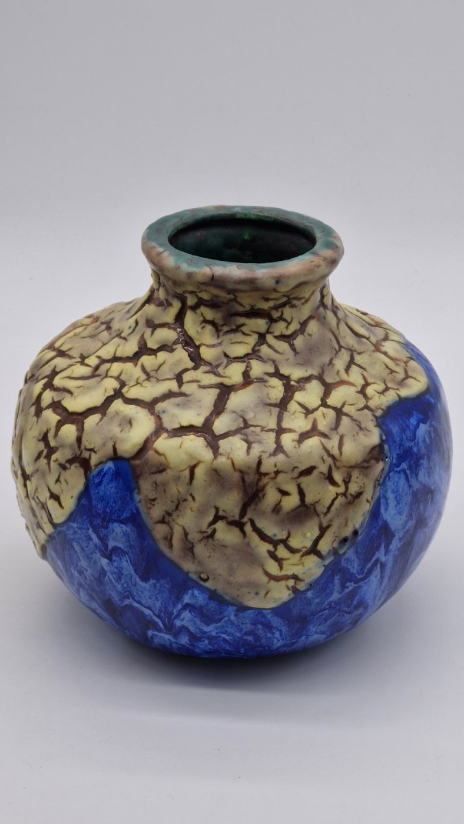 vase boule céramique Louis Dage-photo-4
