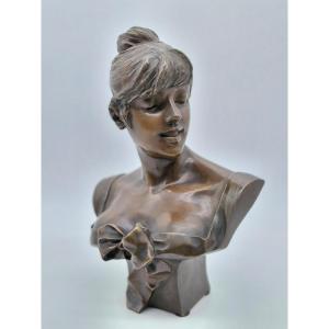 Bronze Van Der Straeten (1856-1928)