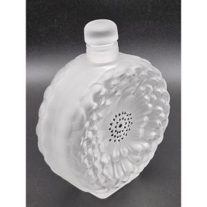 flacon Lalique décor Dahlia  21cm