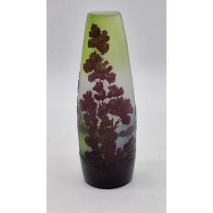 Gallé Vase With Vosges Motif