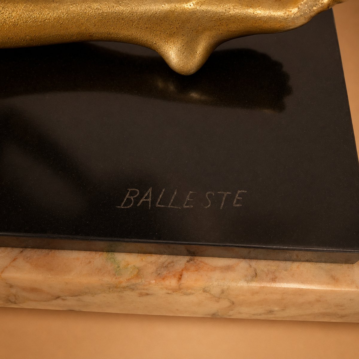 Art Deco Lamp Signed Enrique Molins Balleste - Nude Dancer With Luminous Globe Circa 1930-photo-3