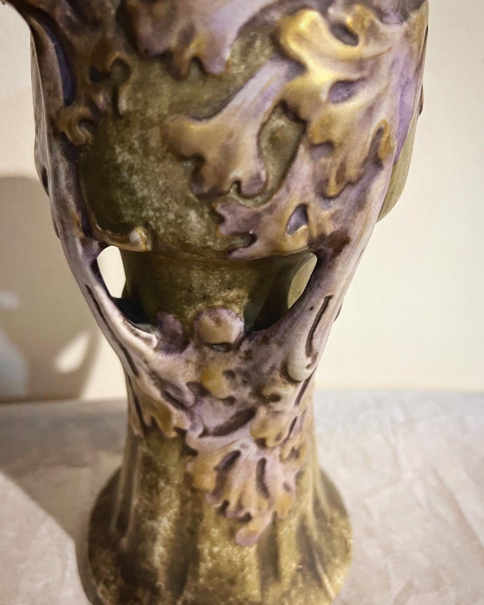 Jugendstil Amphora Vase-photo-2