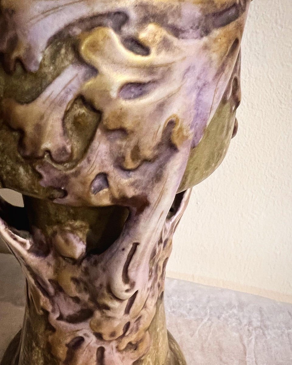 Jugendstil Amphora Vase-photo-3