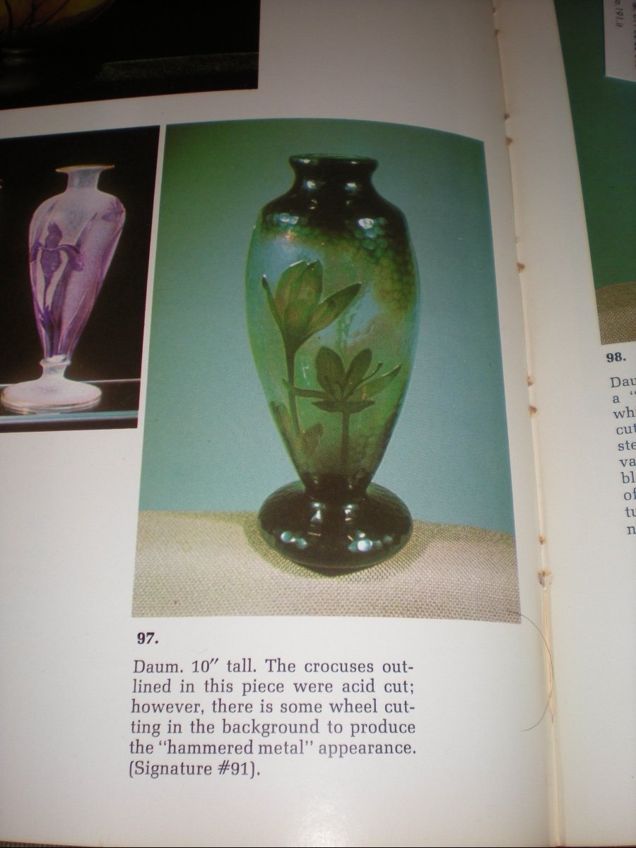 Crocus-vase Art Nouveau Daum Nancy-photo-3