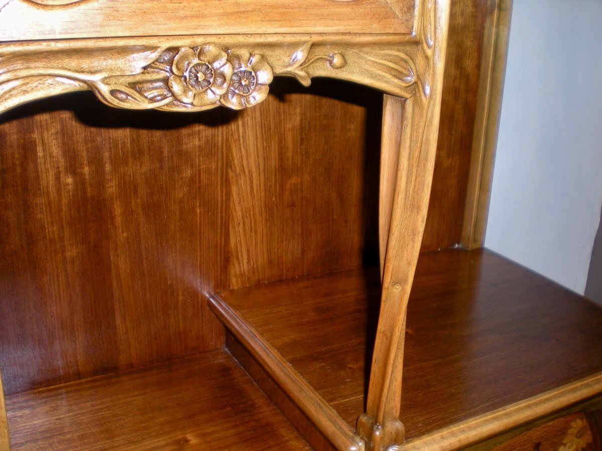 Daisies- Art Nouveau Gauthier Music Cabinet-photo-1