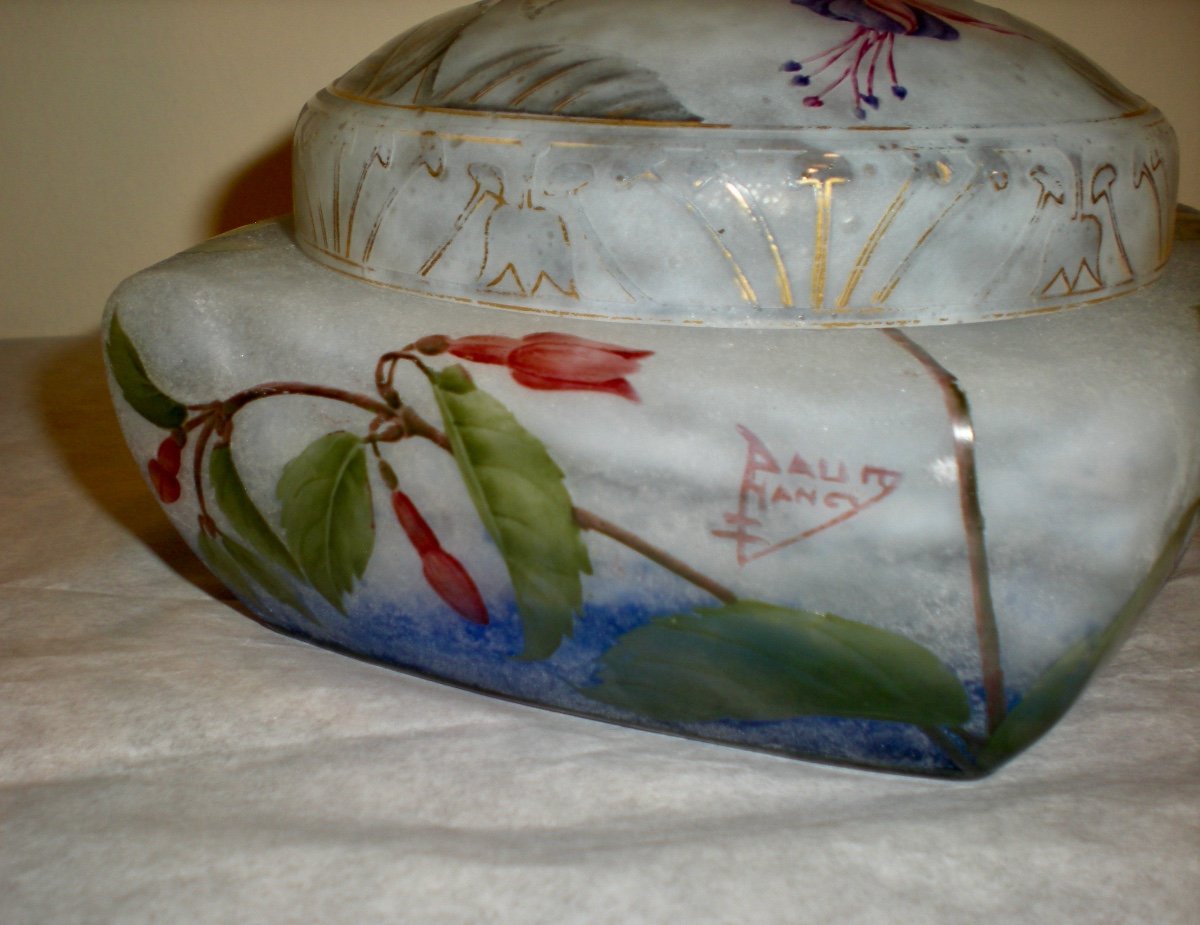 Fuchsia - Bonbonniere Art Nouveau Daum Nancy-photo-4