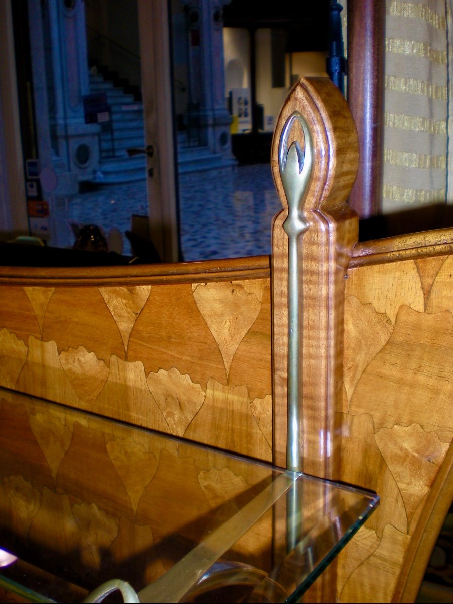Majorelle Art Nouveau Sideboard-photo-4