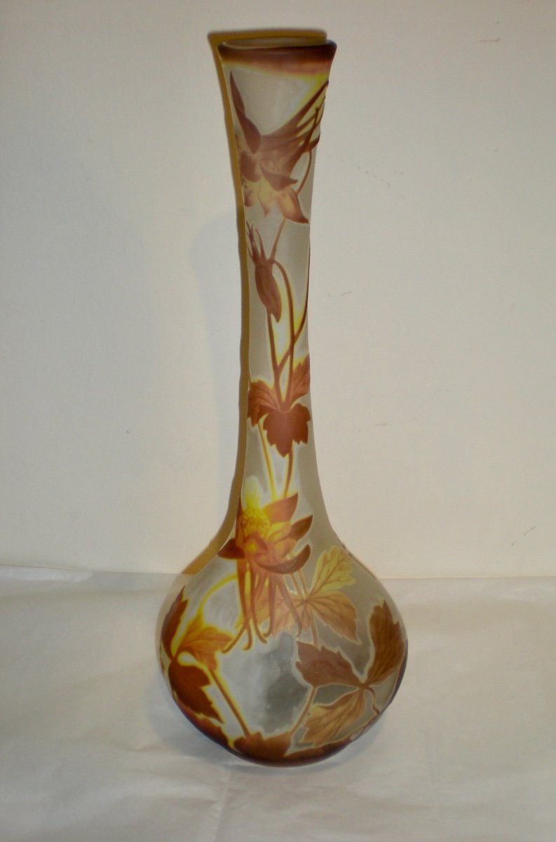 Lilium - Vase Galle Art Nouveau-photo-3