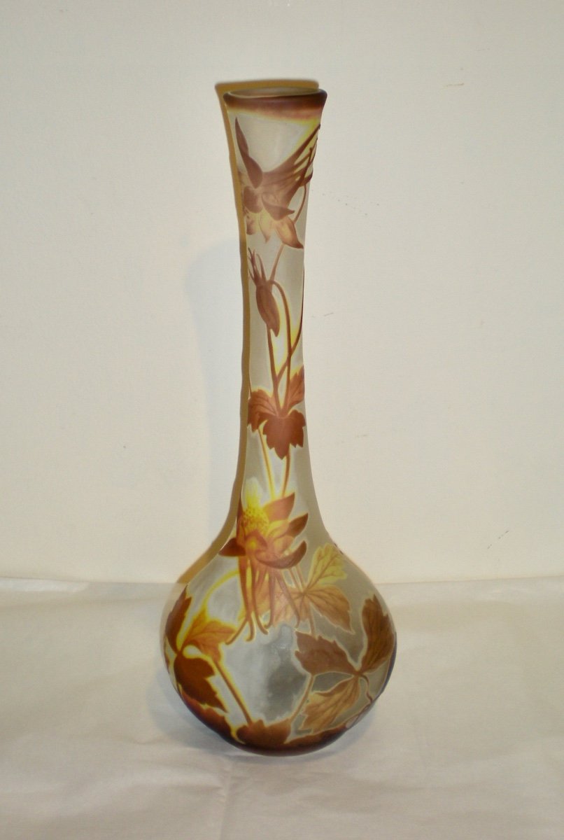 Lilium - Vase Galle Art Nouveau