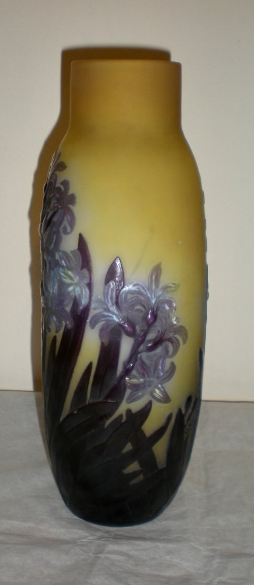 Jacinthes - Vase Soufflé Galle-photo-1