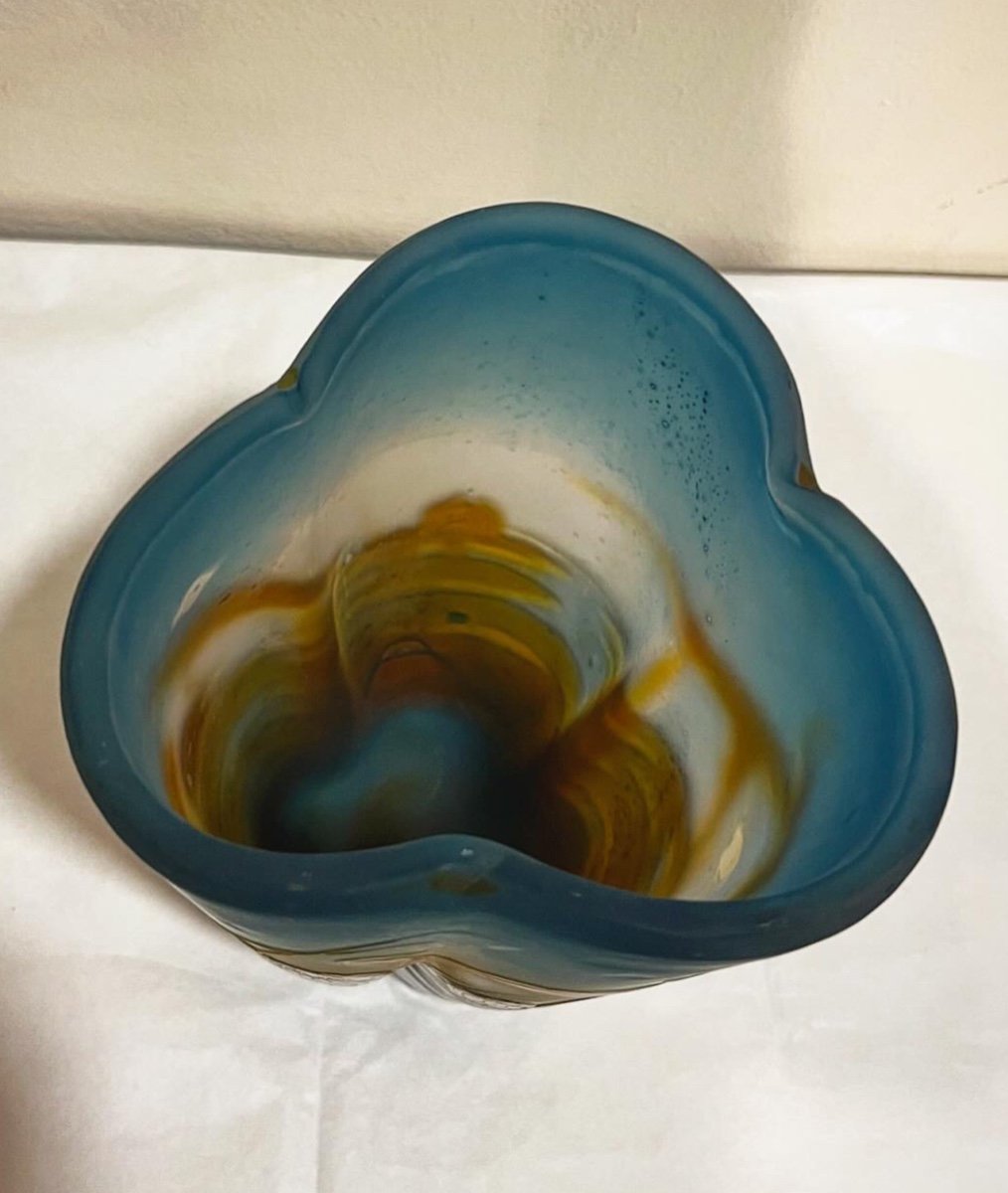 Aquatic Vegetation - Galle Art Nouveau Vase-photo-2