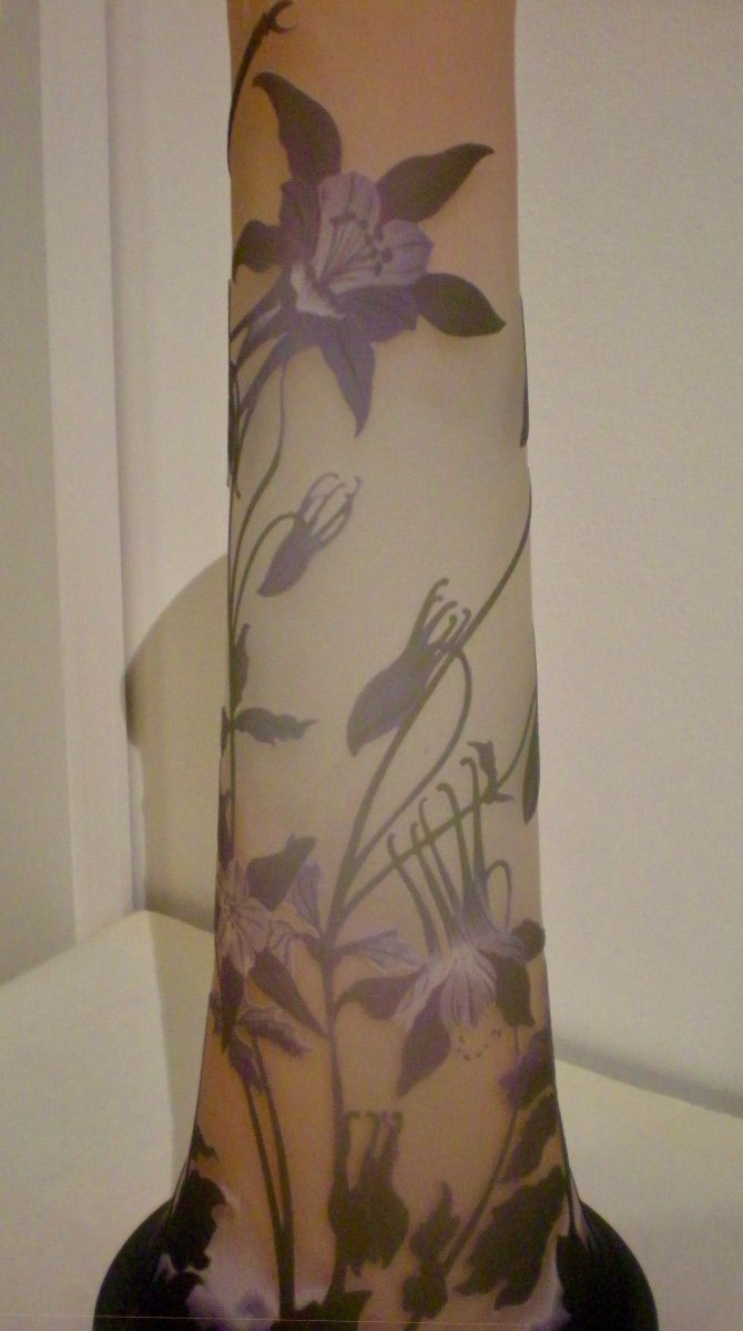 Libellule - Vase Art Nouveau Gallè-photo-1