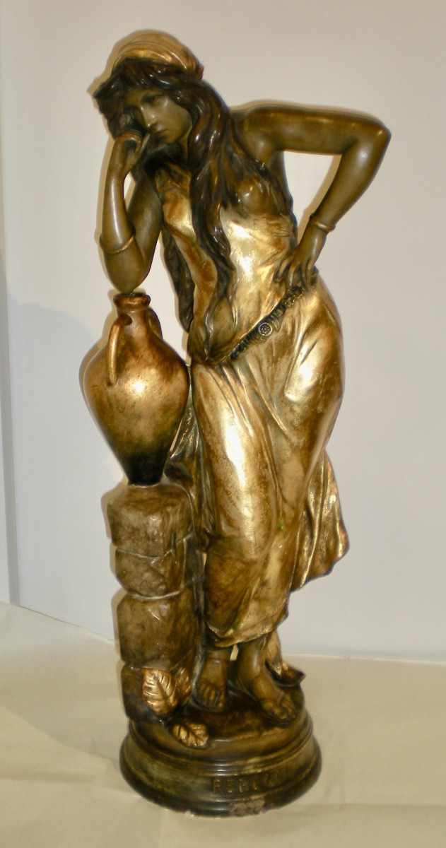 Rebecca - Goldscheider Orientalist Sculpture-photo-2