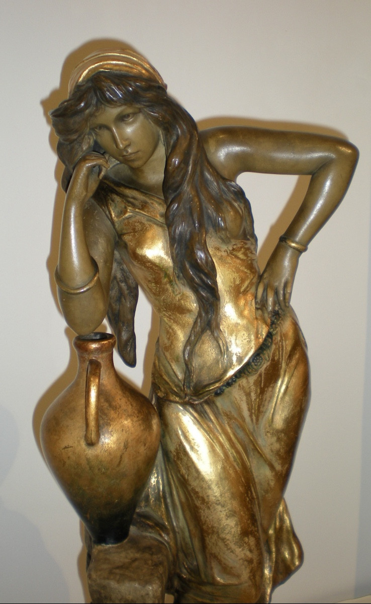 Rebecca - Goldscheider Orientalist Sculpture-photo-1