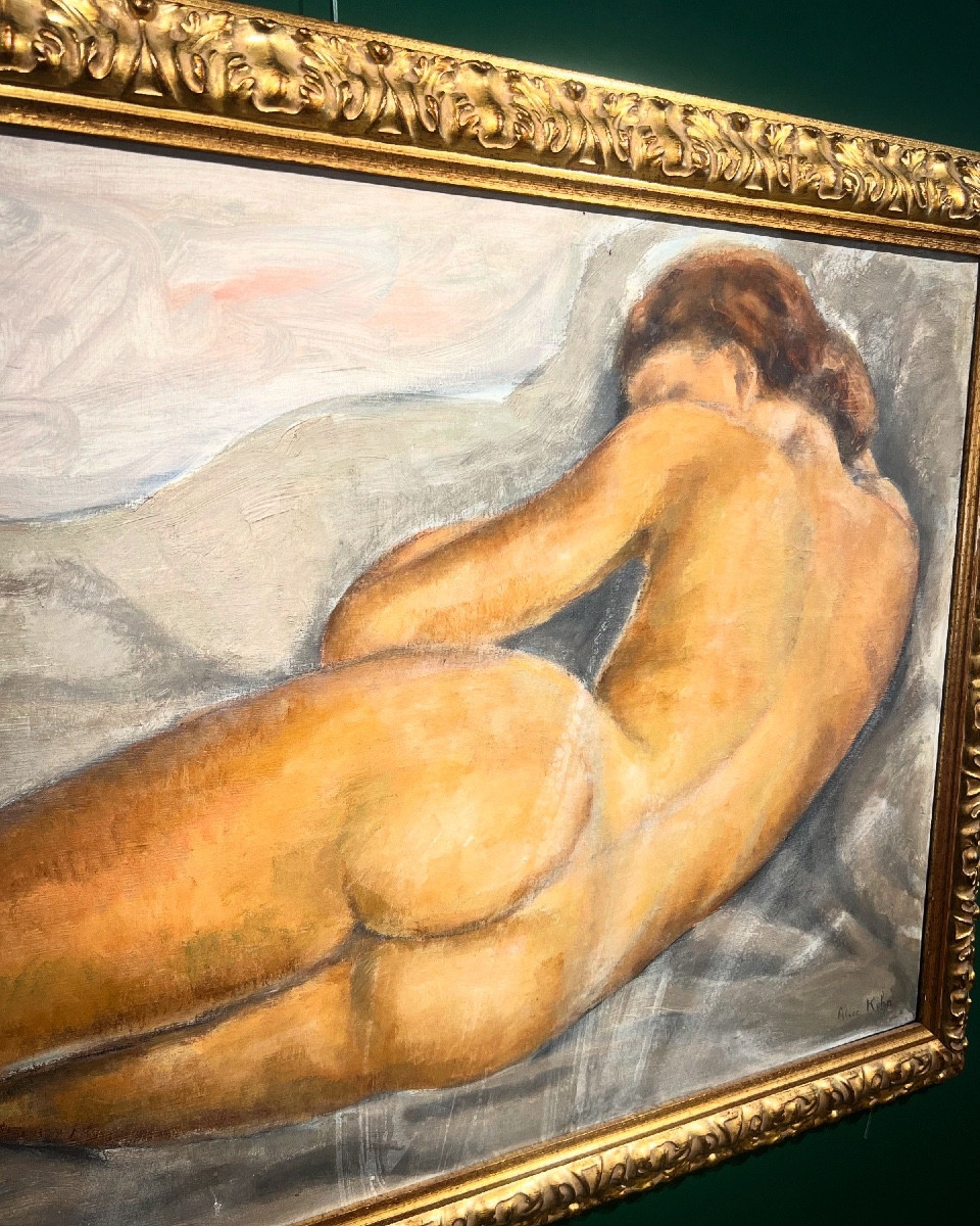 Nu - Tableau Des Années 1940 Alice Kohn-photo-4