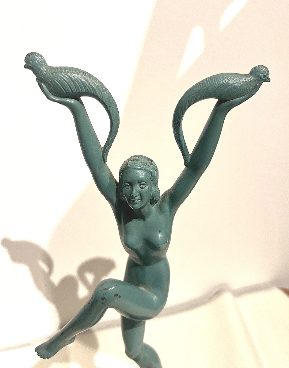 Faisans - Sculpture Art Déco S.melani-photo-2